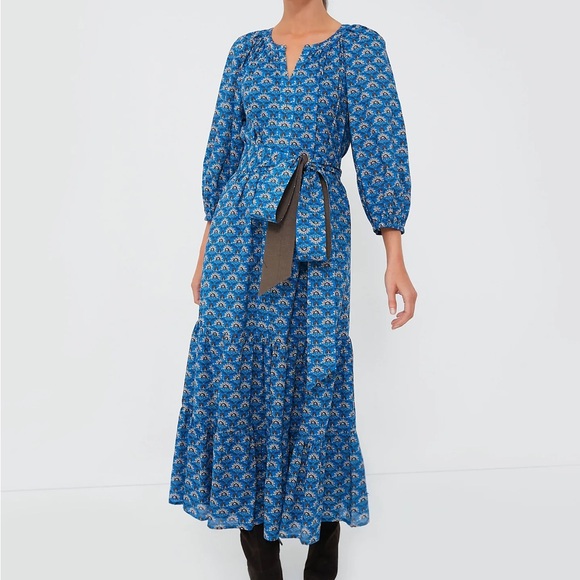 Tuckernuck Blue Maxi Indigo Lyles Dress - Picture 1 of 4